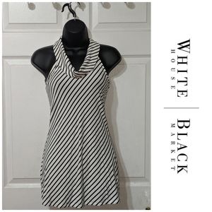 WHBM Striped Sleeveless Tank